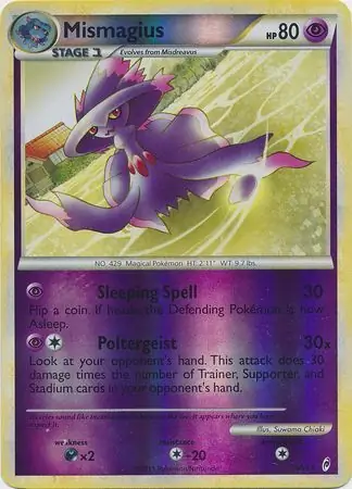 Mismagius Reverse Holo 28 Normal