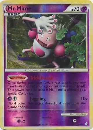 Mr. Mime Reverse Holo 29