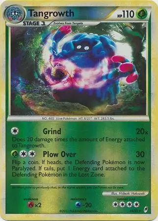 Tangrowth Reverse Holo 34
