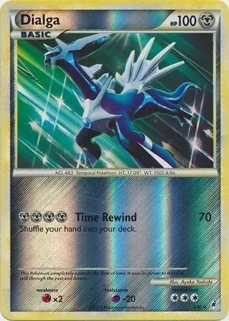 Dialga Reverse Holo 3 Normal