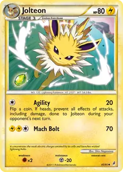 Jolteon 45 Normal