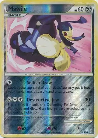 Mawile Reverse Holo 64