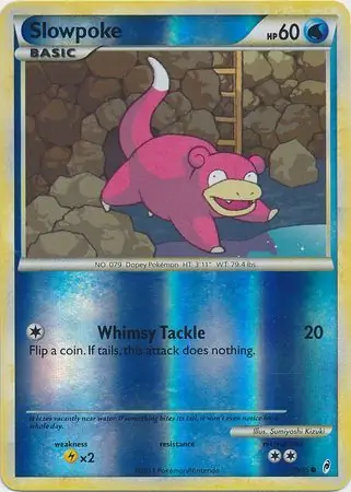 Slowpoke Reverse Holo 70 Normal