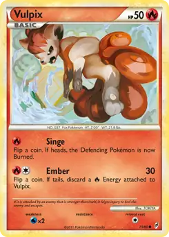 Vulpix 75 Normal
