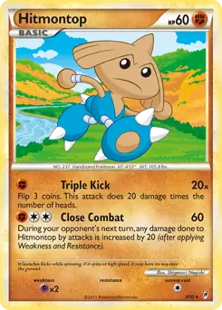 Hitmontop Holo 8
