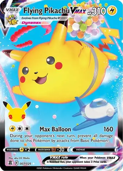 Flying Pikachu VMAX 007 Normal