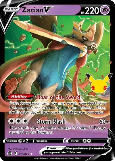 Zacian V 016 Normal