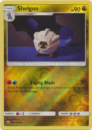 Shelgon Reverse Holo 105