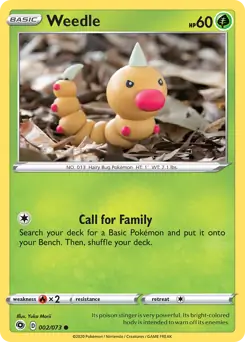 Weedle 002 Normal