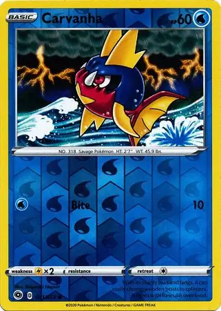 Carvanha Reverse Holo 011 Normal
