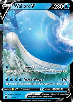 Wailord V 013 Normal