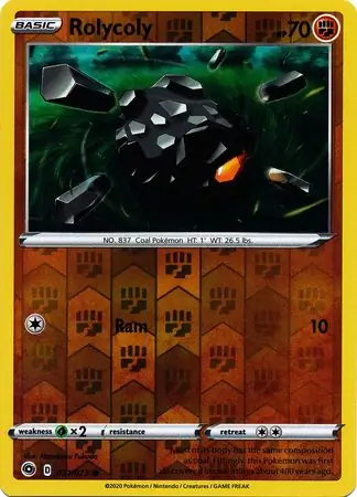 Rolycoly Reverse Holo 031 Normal