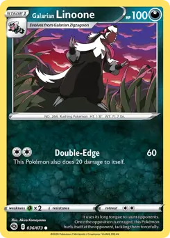 Galarian Linoone 036 Normal