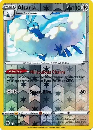Altaria Reverse Holo 049 Normal