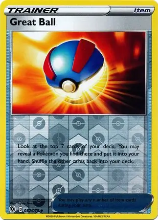 Great Ball Reverse Holo 052 Normal