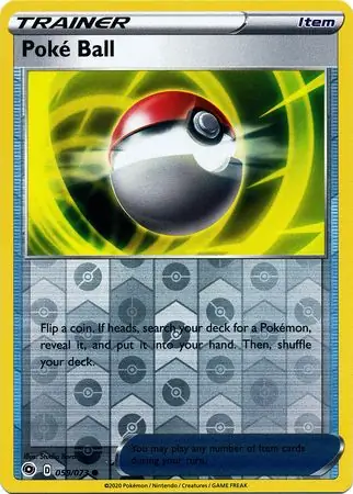 Poke Ball Reverse Holo 059 Normal