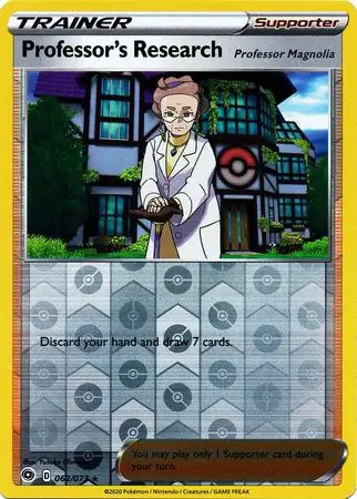 Professor's Research Reverse Holo 062 Normal