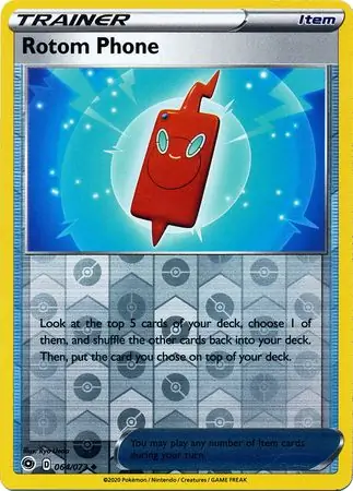 Rotom Phone Reverse Holo 064 Normal