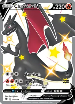 Charizard V Secret 079 Normal