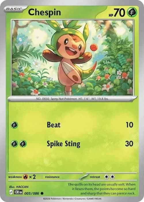 Chespin 005 Normal