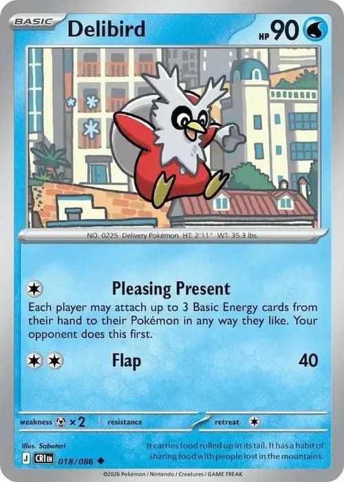 Delibird 018 Normal