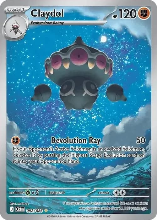 Claydol 092 Normal