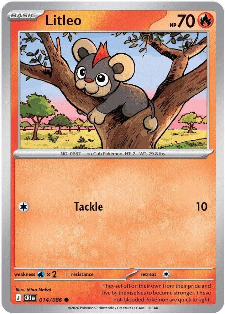 Litleo 014 Reverse holo