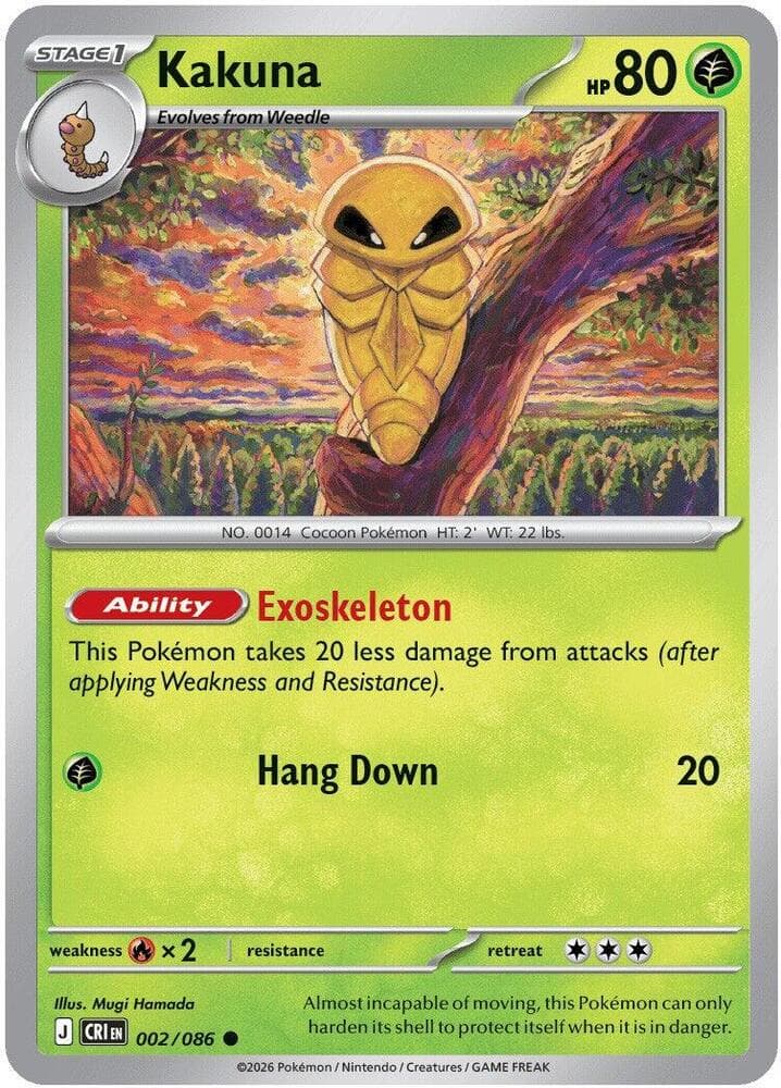 Kakuna 002 Reverse holo