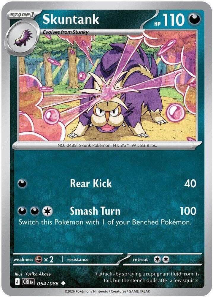 Skuntank 054 Reverse holo