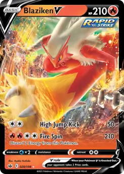 Blaziken V 020 Normal