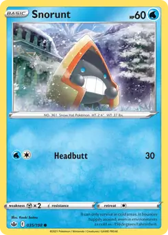 Snorunt 035 Normal