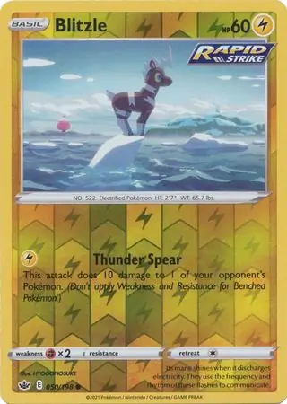 Blitzle Reverse Holo 050 Normal