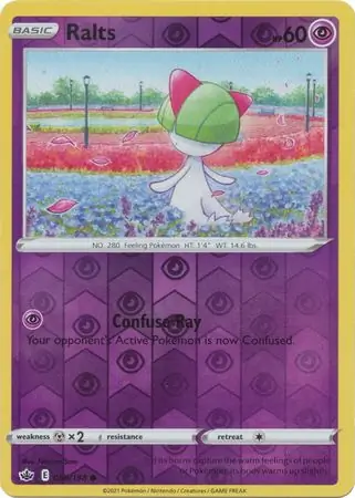 Ralts Reverse Holo 059