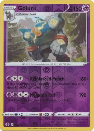 Golurk Reverse Holo 066 Normal