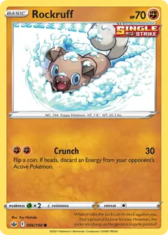 Rockruff 086 Normal