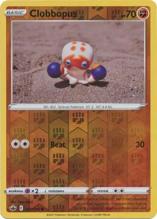 Clobbopus Reverse Holo 091