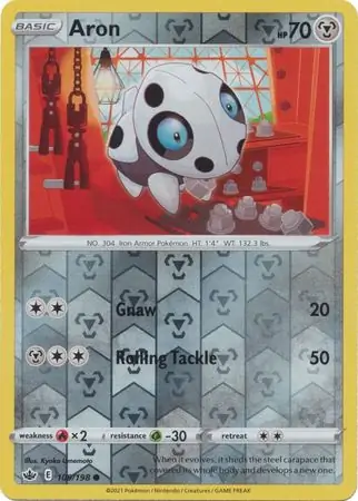 Aron Reverse Holo 109