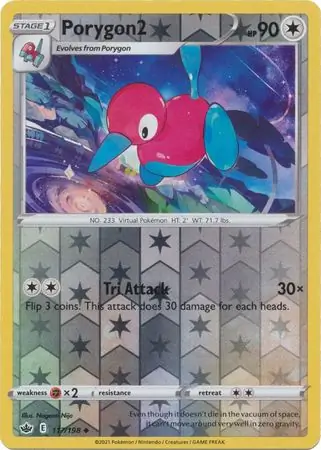 Porygon2 Reverse Holo 117 Normal