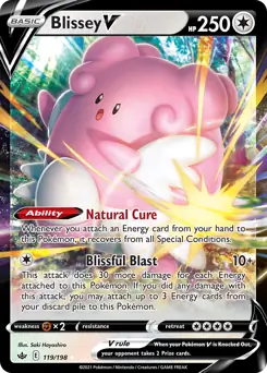 Blissey V 119 Normal
