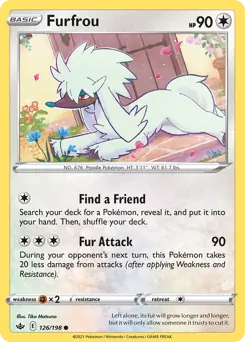 Furfrou 126 Normal