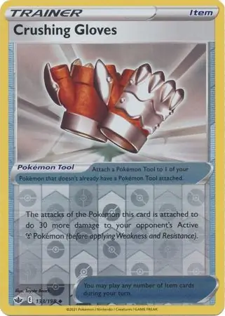 Crushing Gloves Reverse Holo 133 Normal
