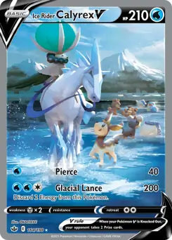Ice Rider Calyrex V Alternate Art 164 Normal