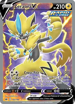 Zeraora V Full Art 165 Normal