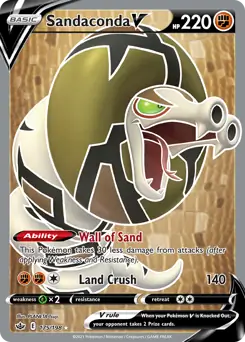 Sandaconda V Full Art 175 Normal