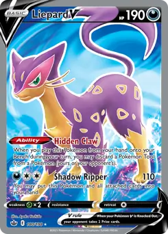 Liepard V Full Art 180 Normal