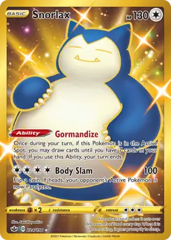 Snorlax Secret 224 Normal