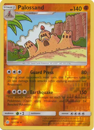 Palossand Reverse Holo 127