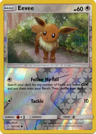 Eevee Reverse Holo 167