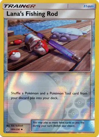 Lana's Fishing Rod Reverse Holo 195