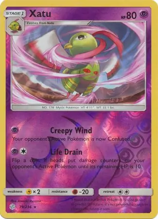 Xatu Reverse Holo 79